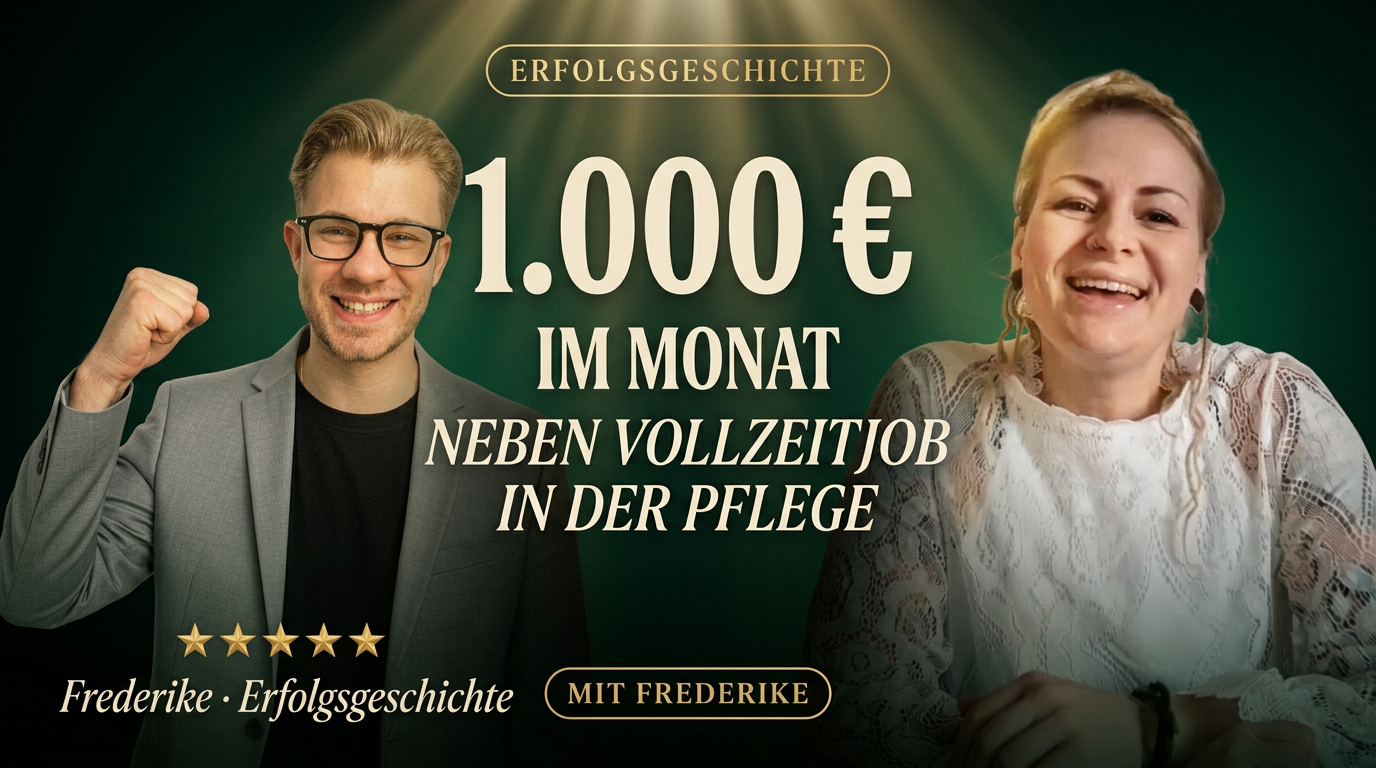 Frederike – 1.000 € nach 3 Wochen